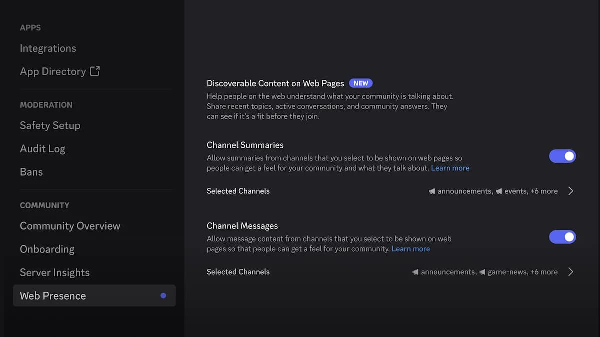 "Discord" ictimai serverlərdəki yazışmaları axtarış sistemlərinə açır