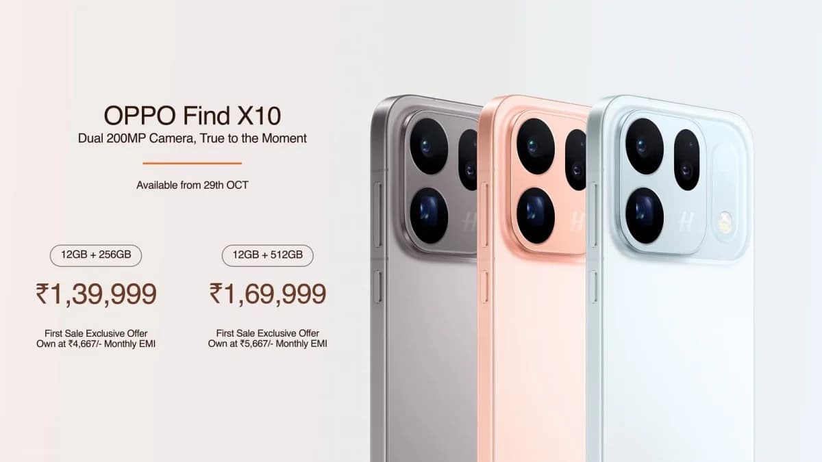 "Oppo Find X10" və "Find X10 Pro Max" Hindistanda satışa çıxarılıb: qiymətlər açıqlanıb