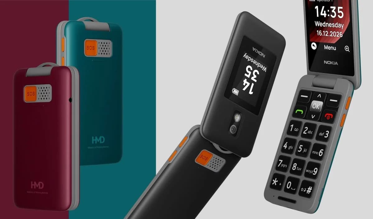 HMD iki ekranlı və SOS düyməli "Nokia 2360 Flip" telefonunu təqdim edib