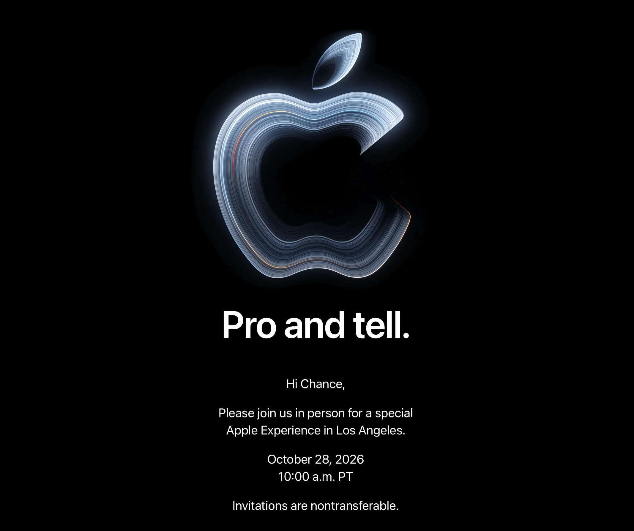 "Apple" oktyabrın 28-də yeni təqdimat keçirəcəyini açıqlayıb