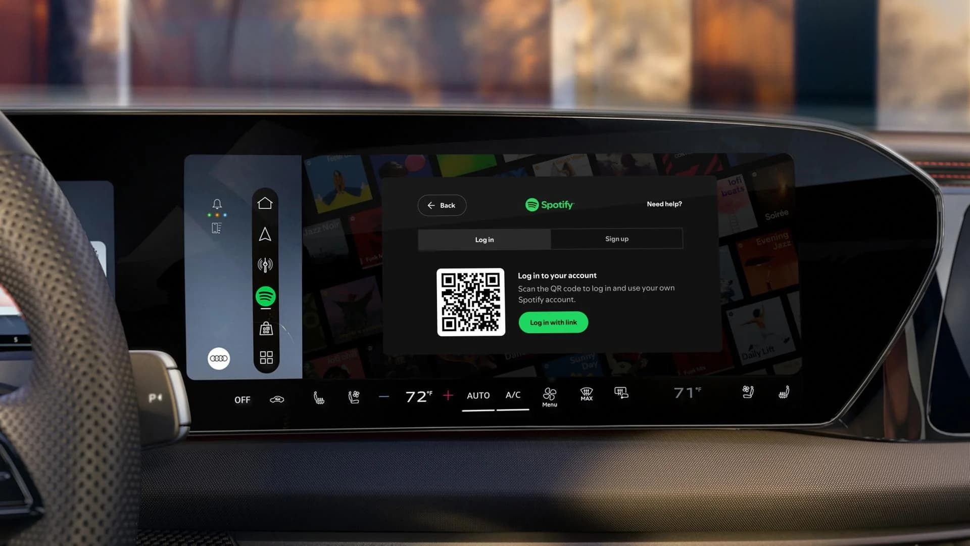 "Spotify" ilk tam yerli avtomobil tətbiqini "Audi" modellərində təqdim edib