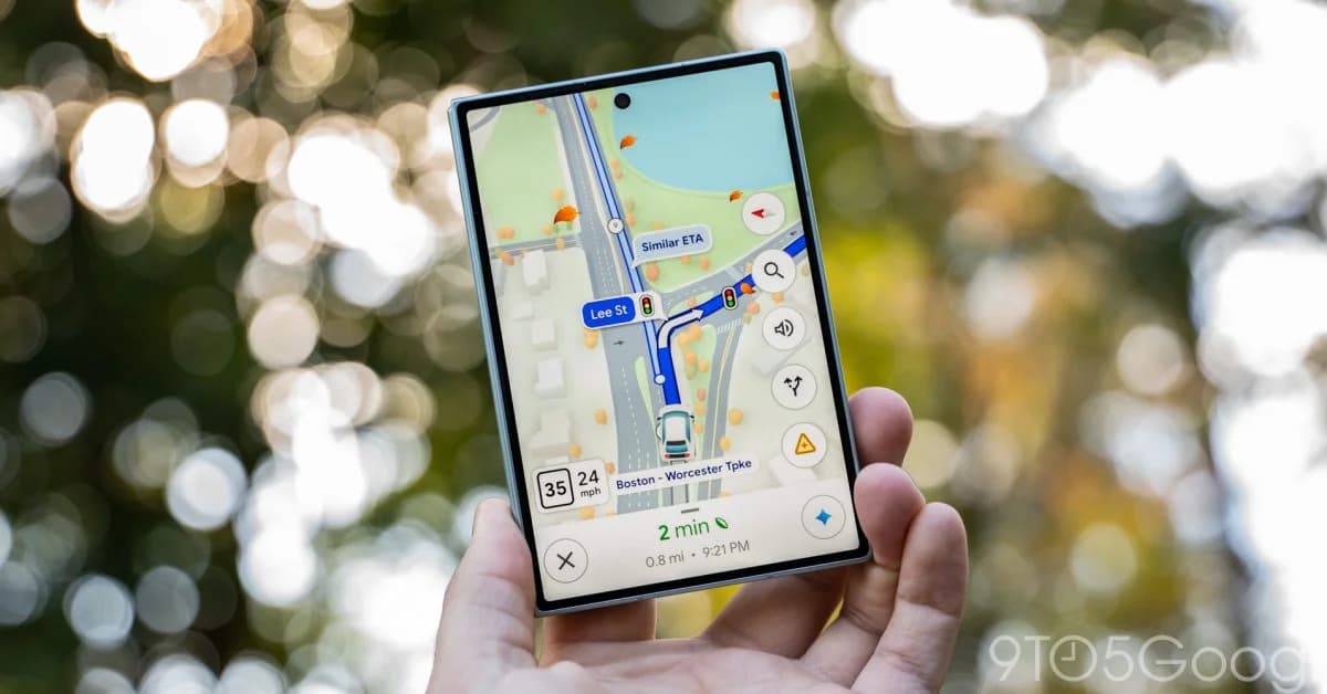 "Google Maps" naviqasiya zamanı yol boyunca payız rənglərini göstərir